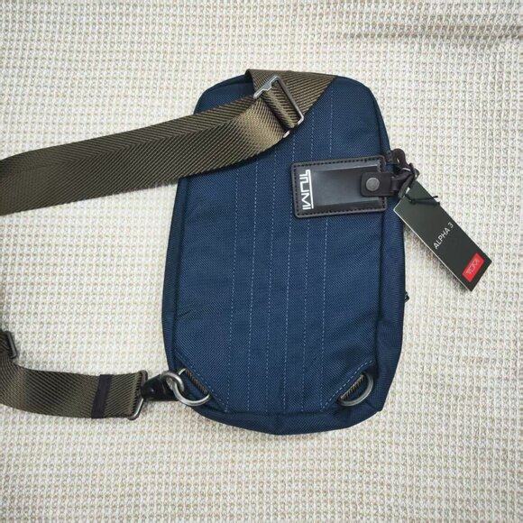 SEALED TUMI Alpha Bravo Tactical Sling • URBAN BLUE • Ballistic Nylon - Picture 5 of 5